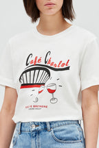Claudie Pierlot - Camiseta - Crudo