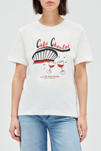 Claudie Pierlot - Camiseta - Crudo