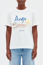 Claudie Pierlot - Camiseta - Crudo