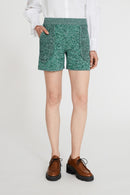 Claudie Pierlot - Short Taille Haute - Vert Chiné