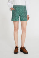 Claudie Pierlot - Short Taille Haute - Vert Chiné