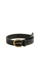 Arlene Leather Belt - Khaki