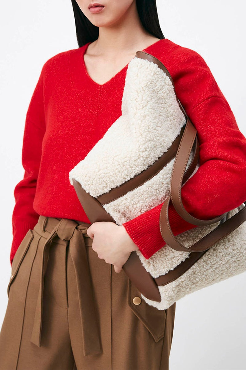Bolso tote Akiles - Beige