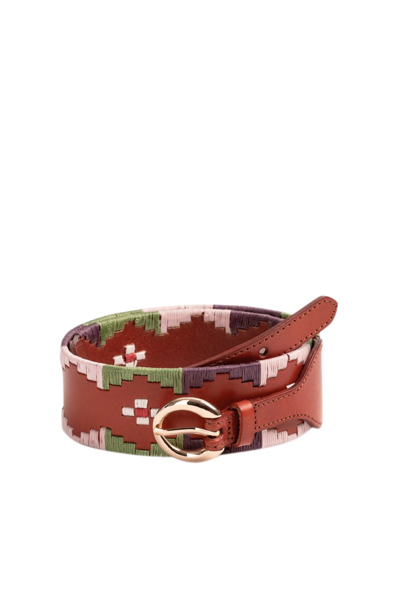 Camel Leather Belt