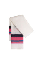 Azia Mohair and Wool Scarf - Ecru
