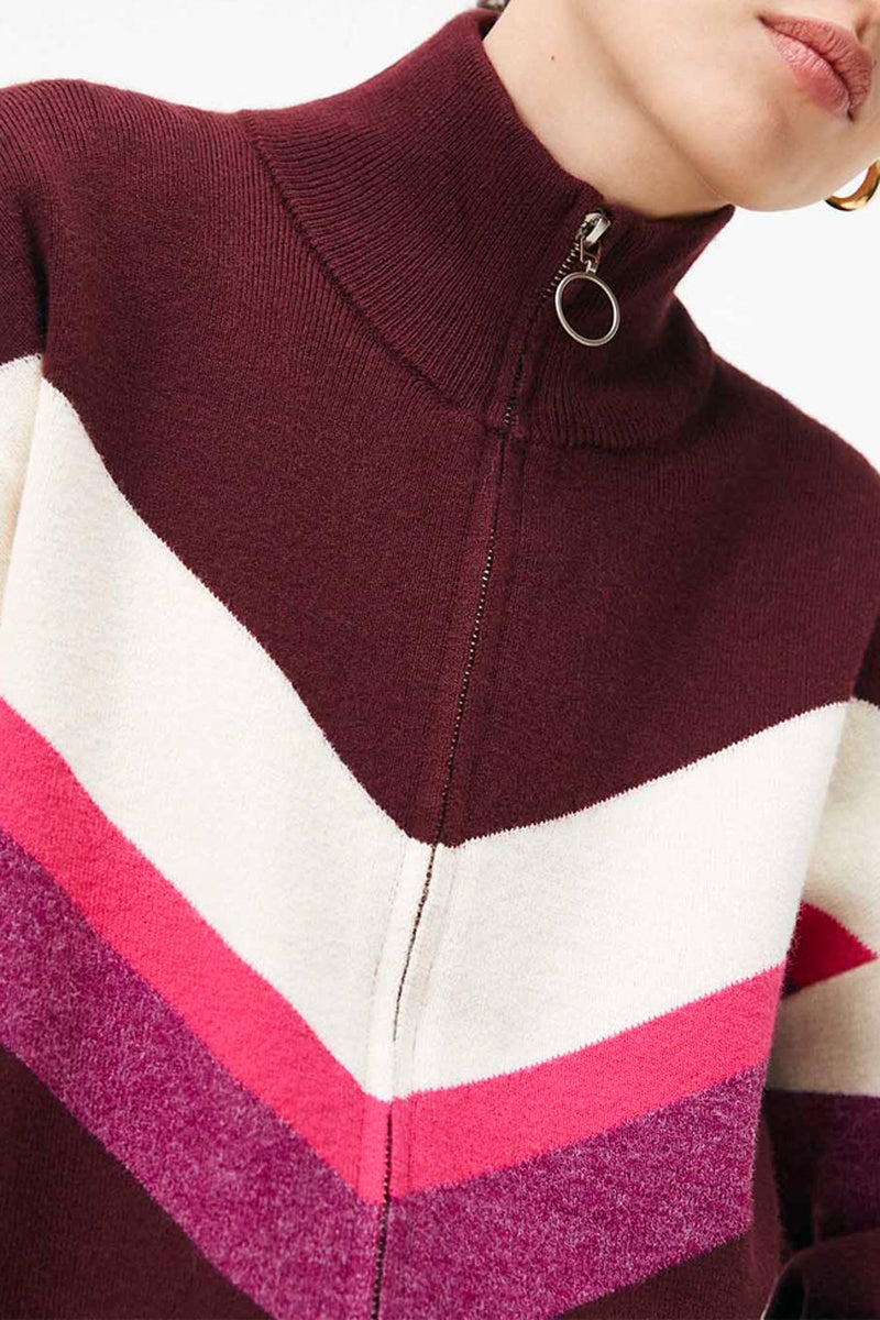 Sudadera Gillian - Burdeos