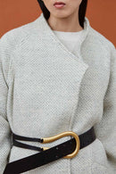 Veste En Laine Elvis - Gris Clair Chiné