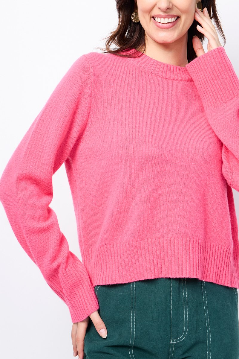 Pull En Laine - Rose