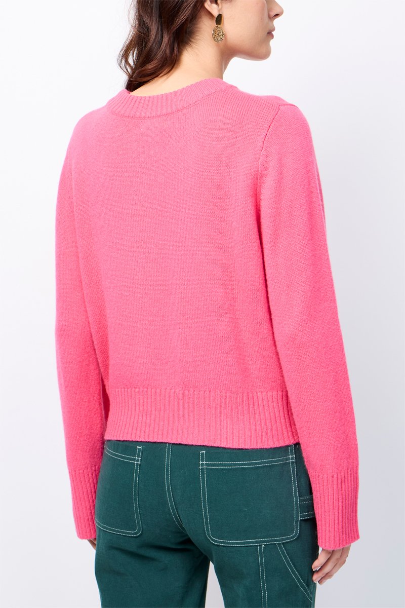 Pull En Laine - Rose
