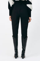 Pantalón Julio De Talle Alto - Negro