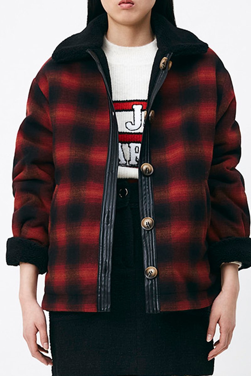 Chaqueta reversible Everest - Roja y negra