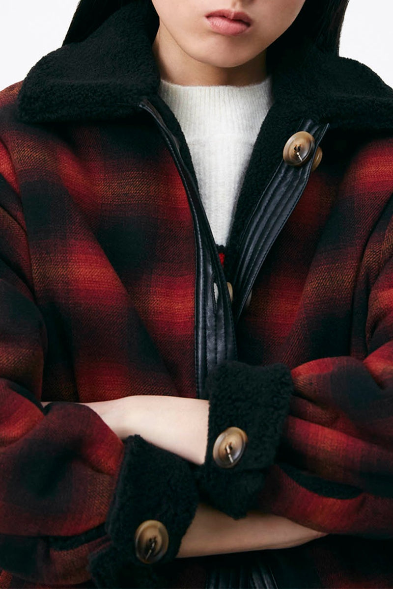 Chaqueta reversible Everest - Roja y negra