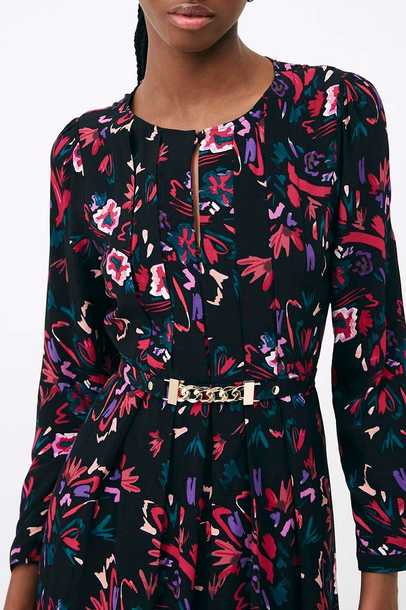 Vestido Midi Chirley - Rojo