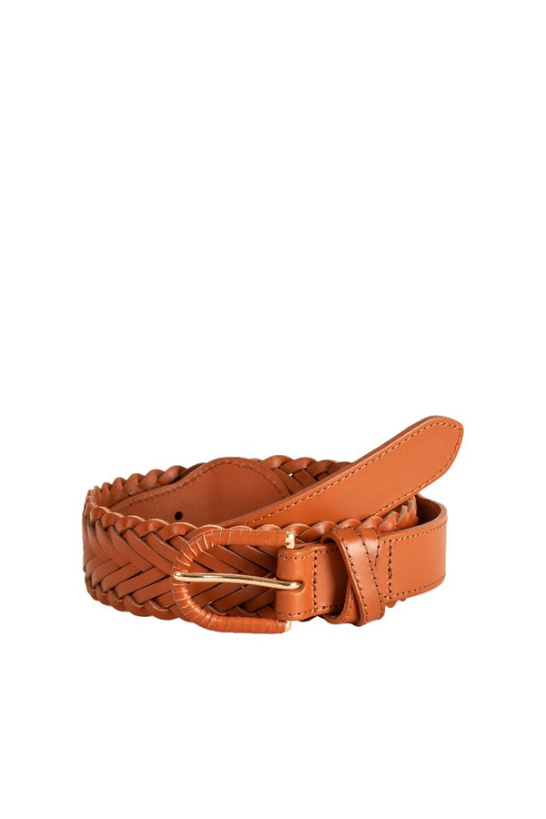 Albani Leather Belt - Camel