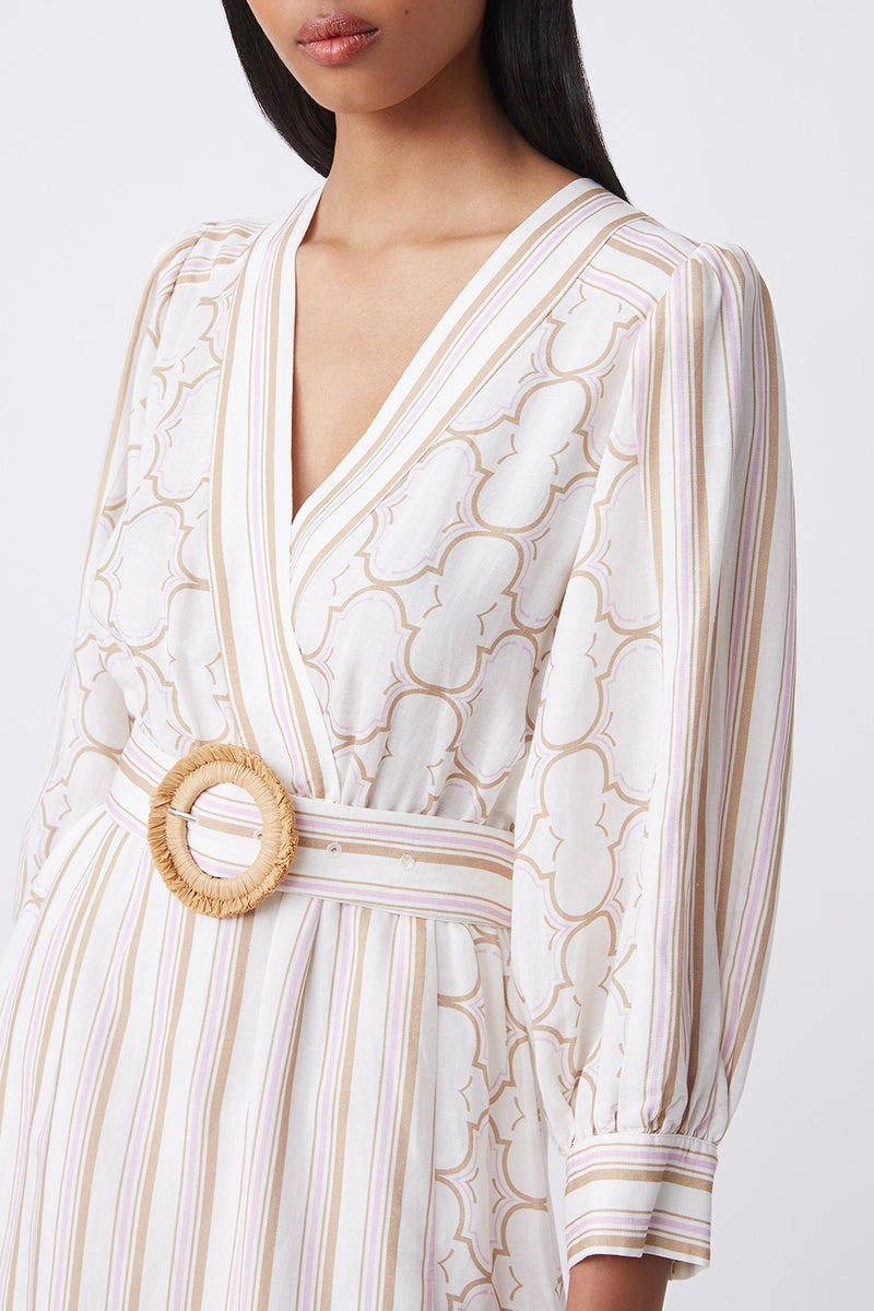 Robe Patineuse Cherley - Camel