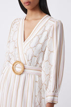 Robe Patineuse Cherley - Camel
