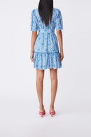 Vestido skater Chelsea - Azul