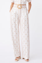 Jude Linen Trousers - Camel