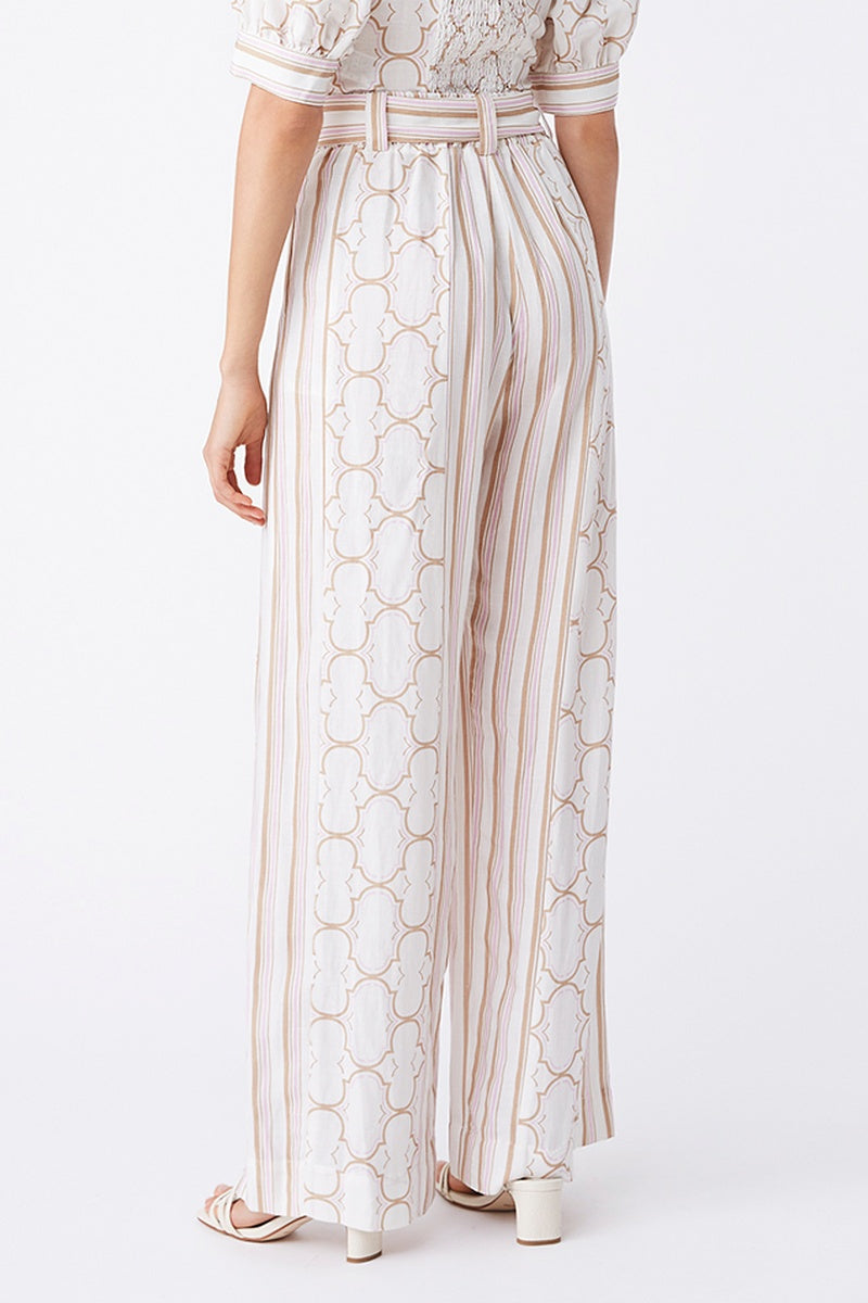 Jude Linen Trousers - Camel