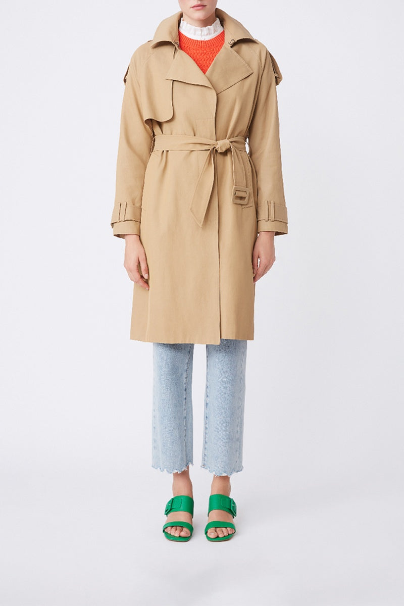 Gabardina Edda - Camel