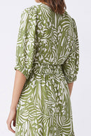 Blusa Louve de lino - Caqui