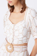 Blusa Lutece - Camel