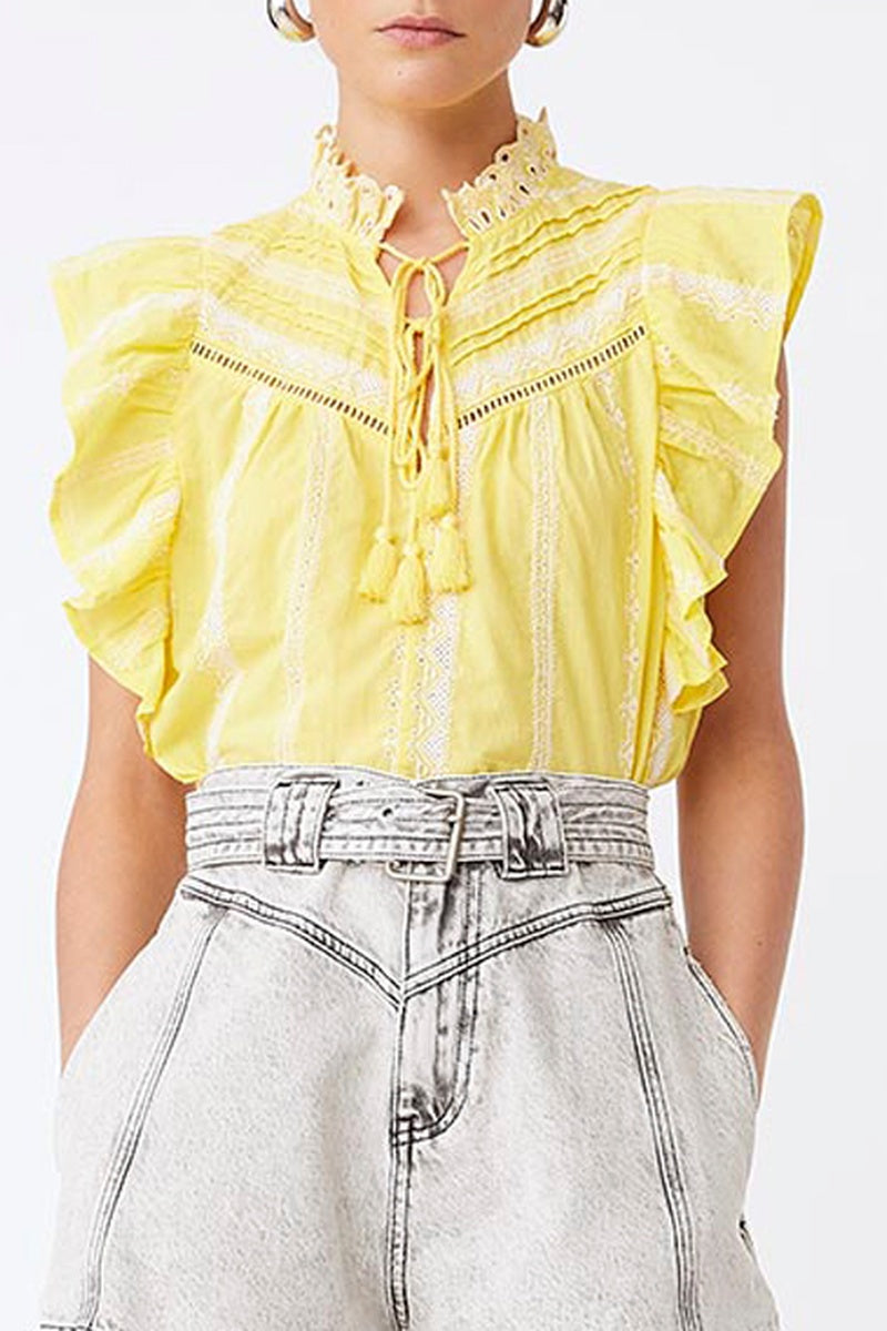 Louki Top - Yellow