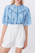 Blusa Loucia - Azul