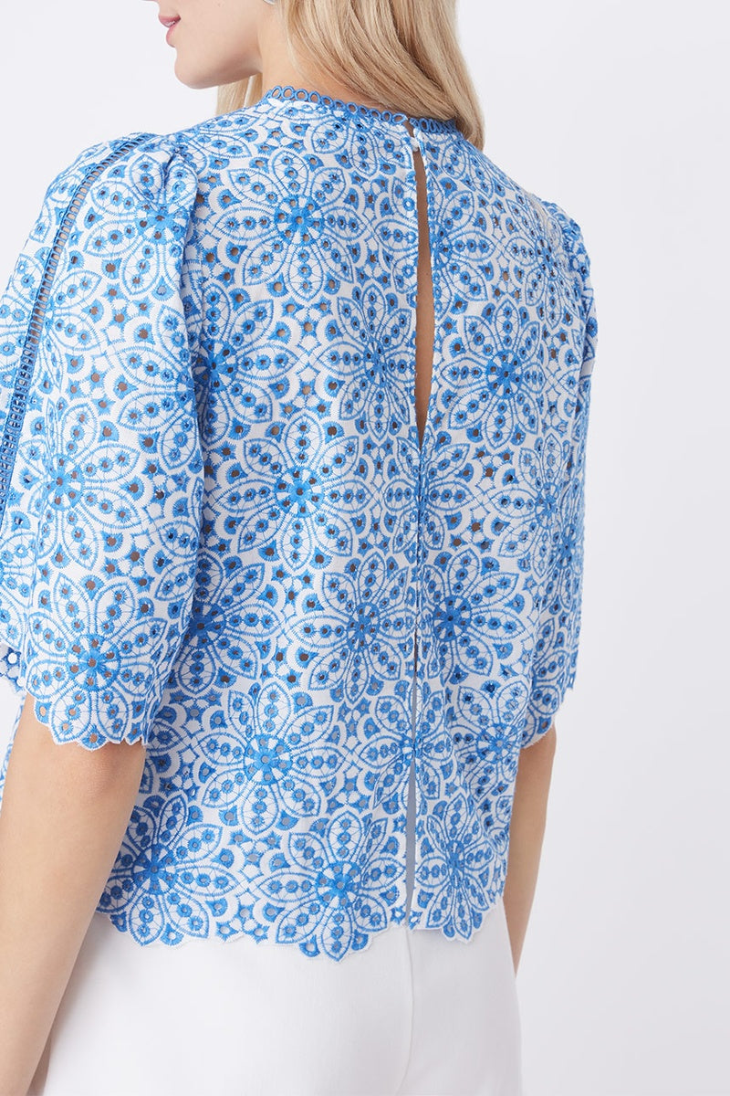 Blusa Loucia - Azul