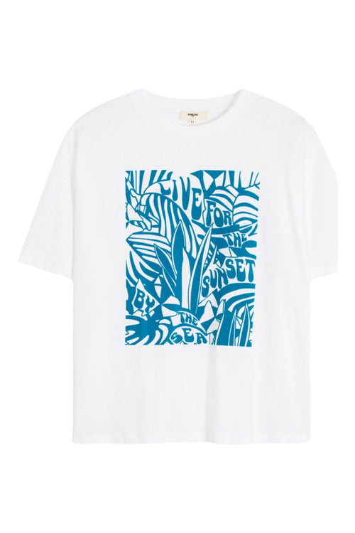 T-Shirt En Coton Biologique Marcian - Blanc
