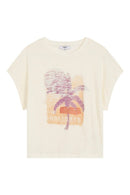 Camiseta Manoe de lino - Beige