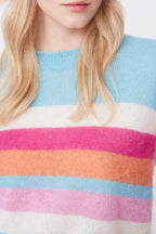 Wool and Mohair Jumper Primael - Blue