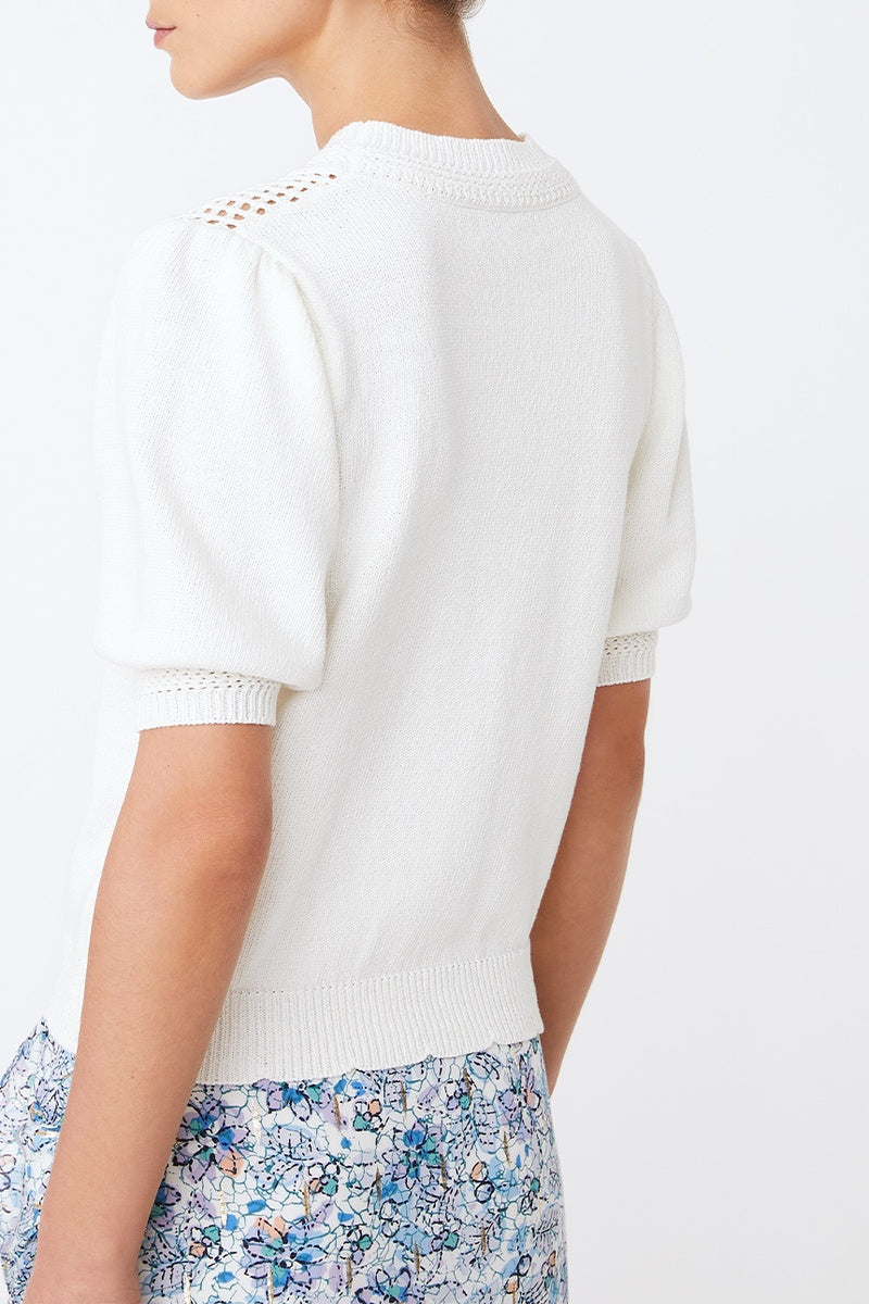 Top Pleyel - Blanco