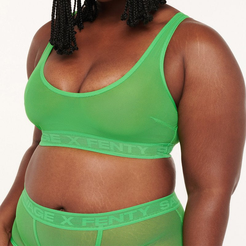 Brassière Nothin But Net - Vert - Savage X Fenty