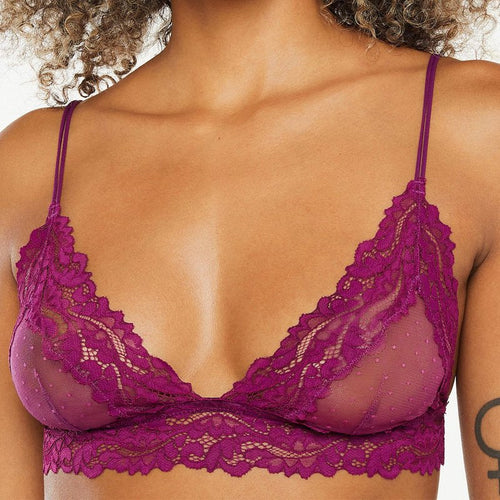 Bralette Dotted Mesh - Violet - Savage X Fenty