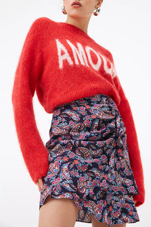 Passion Mohair And Wool Sweater - Red