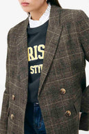 Chaqueta de lana Dixie - Gris pardo