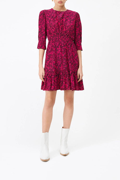 Robe Patineuse Civi - Fuchsia