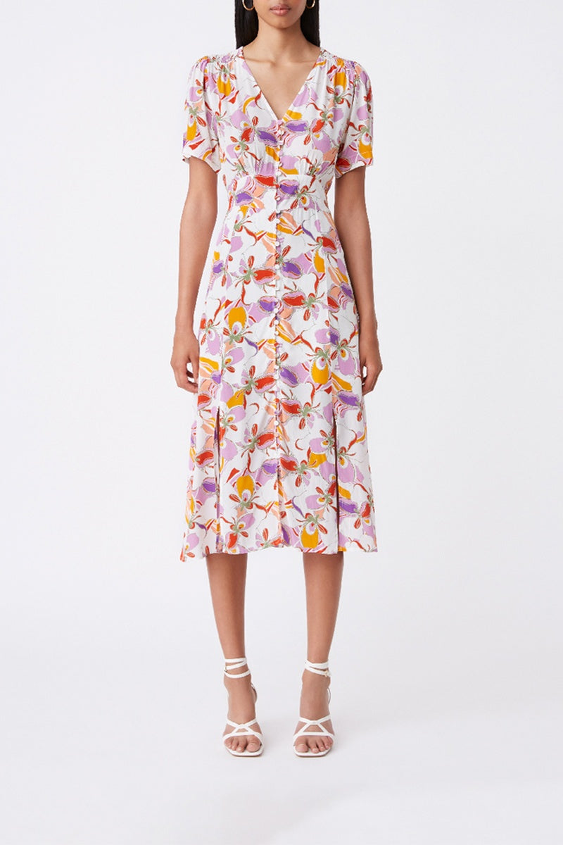 Caitlin Shirt Dress - White
