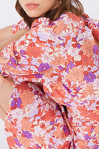 Celia Skater Dress - Orange