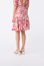 Celia Skater Dress - Orange