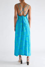 Robe Longue Cara - Bleu