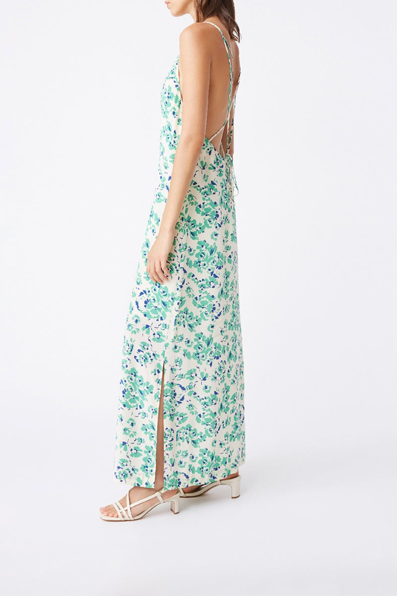 Cara Long Dress - White