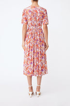 Vestido Midi Casey - Naranja