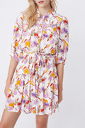 Robe Chemise Colombe - Mauve