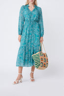 Robe Longue Caina - Vert