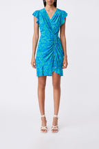 Vestido tubo Calie - Azul