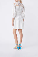 Vestido skater Chama - Crudo