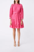 Chama Skater Dress - Fuchsia