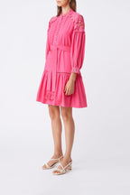 Chama Skater Dress - Fuchsia